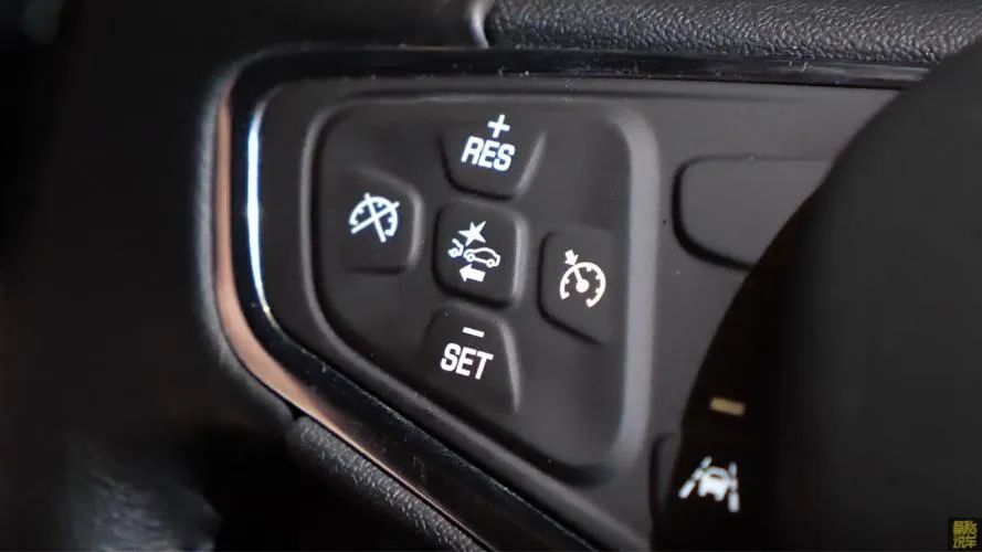 Car dashboard with cluttered features
