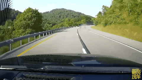 Front Tire Blowout Simulation
