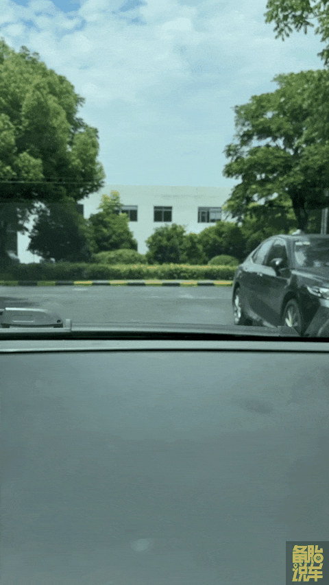 Dashcam recording traffic collision