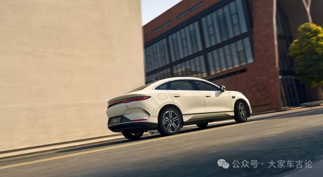 BYD Qin L EV on the Road